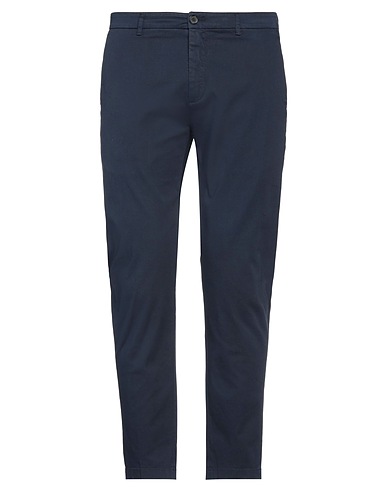 DEPARTMENT 5 Casual pants Midnight blue 97% Cotton, 3% Elastane