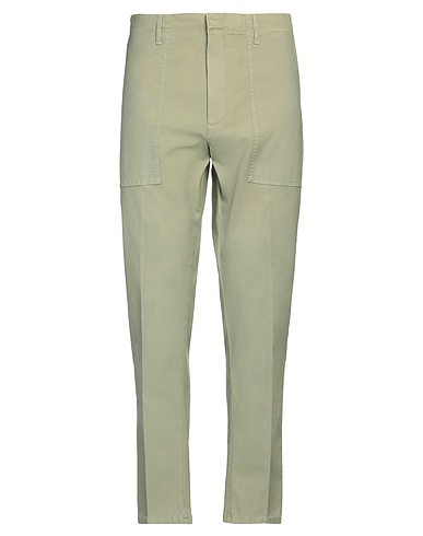 DONDUP Casual trouser Military green 98% Cotton, 2% Elastane