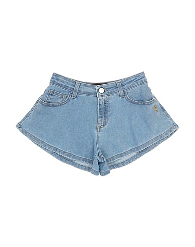 TRUSSARDI JUNIOR Denim shorts Blue 98% Cotton, 2% Elastane