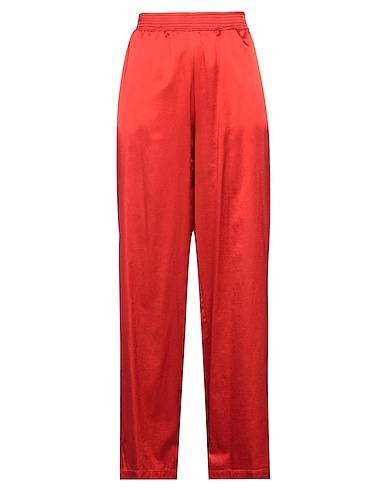 JIJIL Pantalone Mattone 58% Cotone, 35% Seta, 7% Elastan