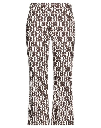 'S MAX MARA Hosen Dunkelbraun 98% Baumwolle, 2% Elastan