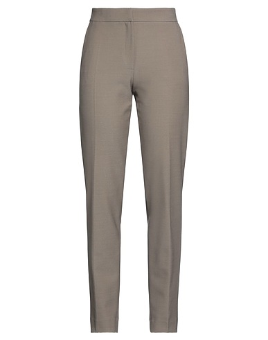 TRUE ROYAL Pantalone Tortora 52% Poliestere, 43% Lana Vergine, 5% Elastan