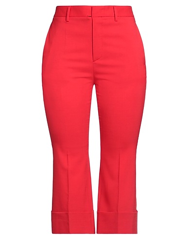 DSQUARED2 Casual trouser Red 54% Polyester, 44% Virgin Wool, 2% Elastane