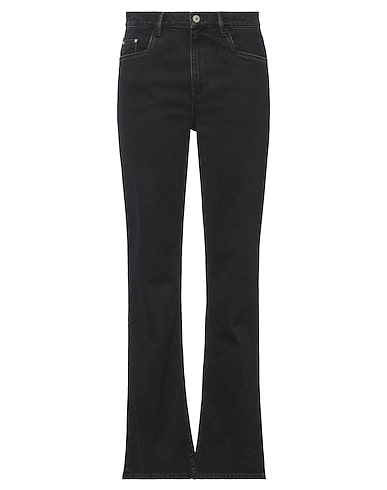 WANDLER Denim pants Black 99% Cotton, 1% Elastane
