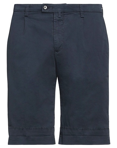 BRIGLIA 1949 Shorts & Bermuda Midnight blue 97% Cotton, 3% Elastane