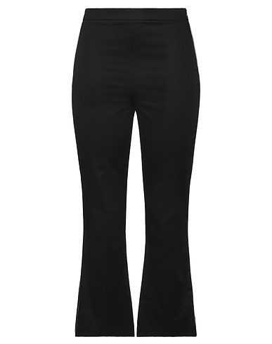 HANITA Casual trouser Black 97% Cotton, 3% Elastane