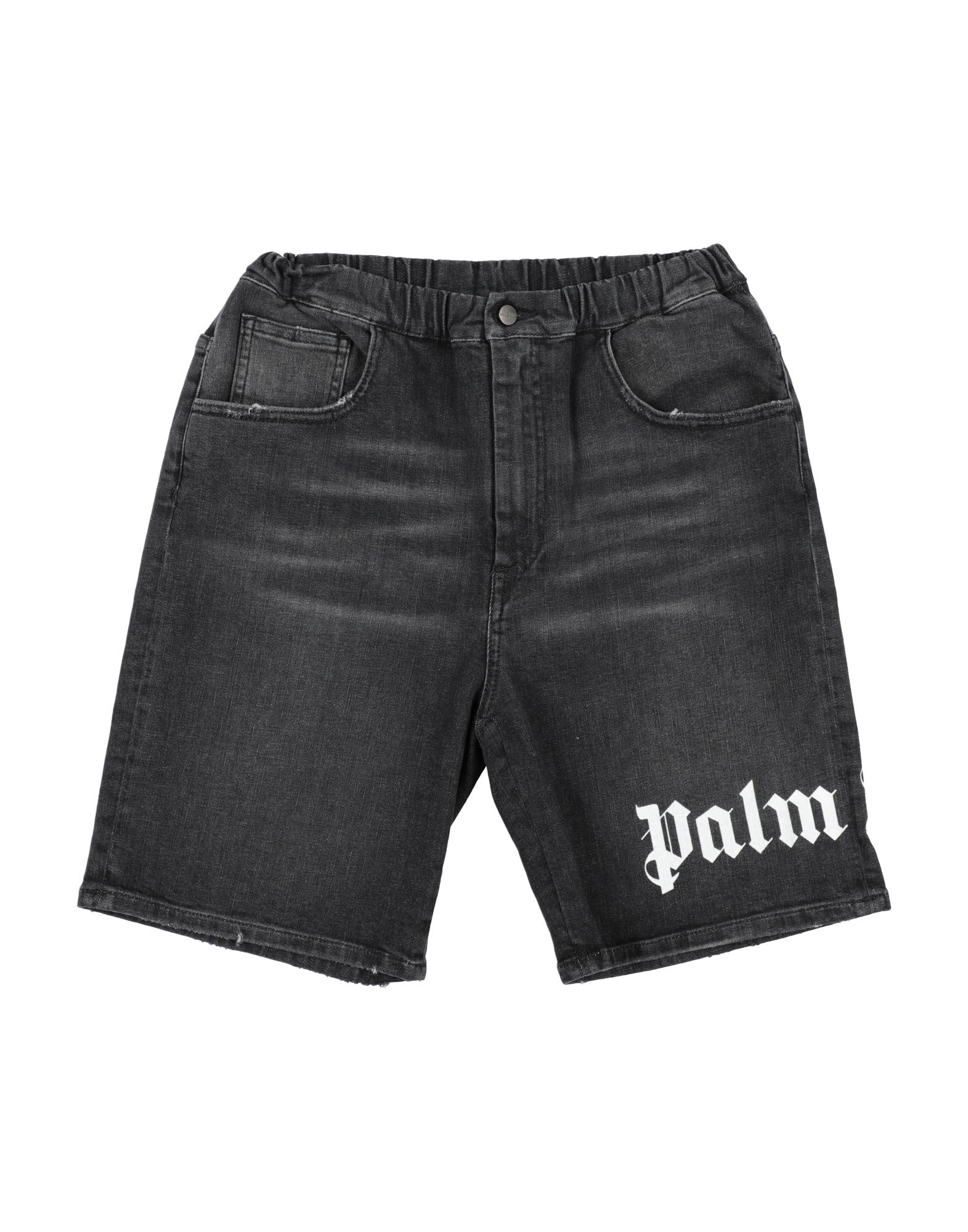 PALM ANGELS - Denim shorts