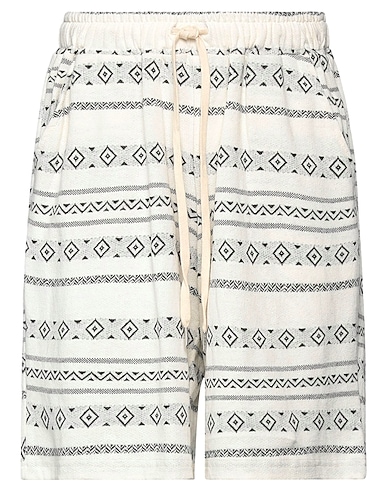 STILOSOPHY Shorts & Bermuda White 75% Cotton, 20% Polyester, 5% Other Fibres