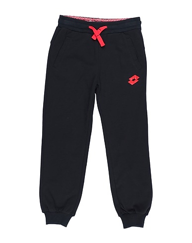 LOTTO Casual trouser Black 80% Cotton, 20% Polyester