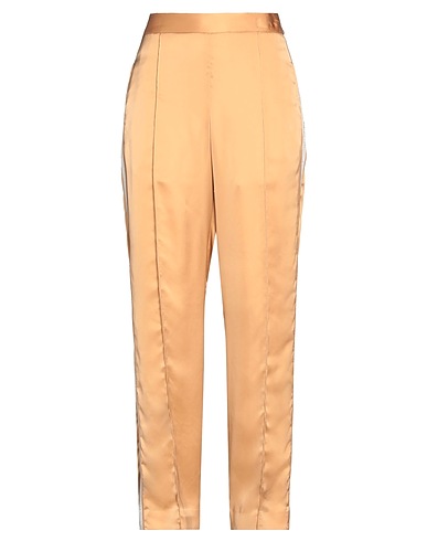 ELEVENTY Casual trouser Camel 60% Triacetate, 40% Cupro
