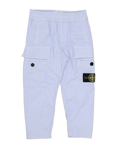 STONE ISLAND JUNIOR Casual pants Lilac 97% Cotton, 3% Elastane