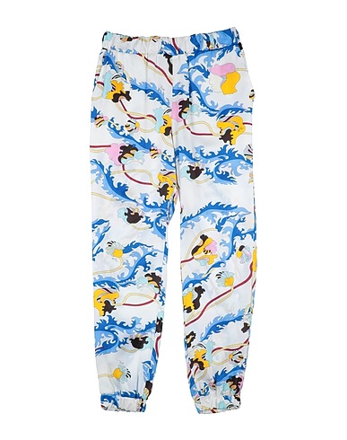 PUCCI Casual trouser White 65% Viscose, 35% Silk