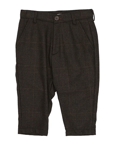 MOOD_ONE Casual pants Dark brown 60% Polyester, 40% Viscose