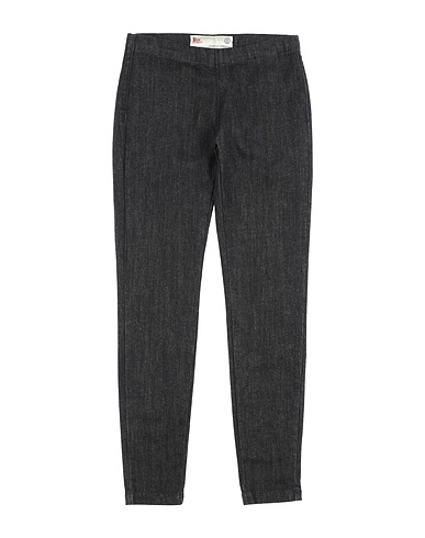 ROŸ ROGER'S Leggings Black 70% Cotton, 14% Polyester, 14% Lyocell, 2% Elastane