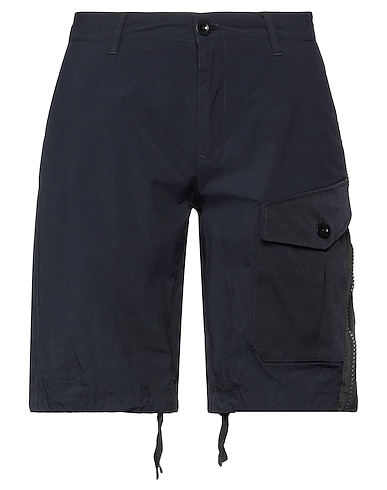 TEN C Shorts & Bermuda Midnight blue 100% Polyamide, Polyester