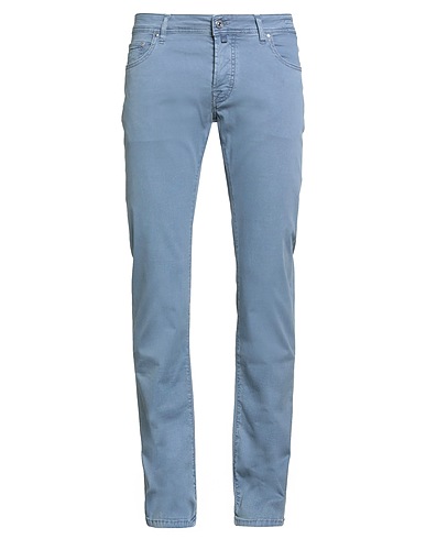 JACOB COHЁN 5-pocket Slate blue 55% Cotton, 42% Lyocell, 3% Elastane, Polyester
