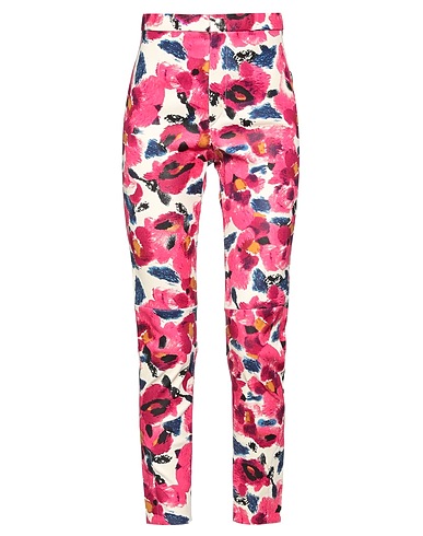 ISABEL MARANT Casual trouser Fuchsia 100% Leather