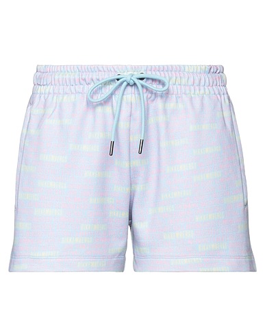 BIKKEMBERGS Shorts & Bermuda Sky blue 100% Cotton