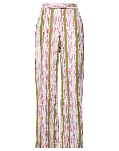LISA CORTI Pantalone Bianco 100% Cotone