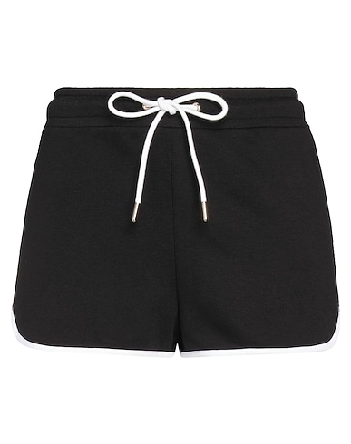 BIKKEMBERGS Shorts & Bermuda Black 57% Polyester, 43% Cotton