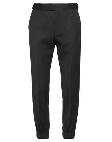 ZEGNA Casual trouser Dark green 100% Wool