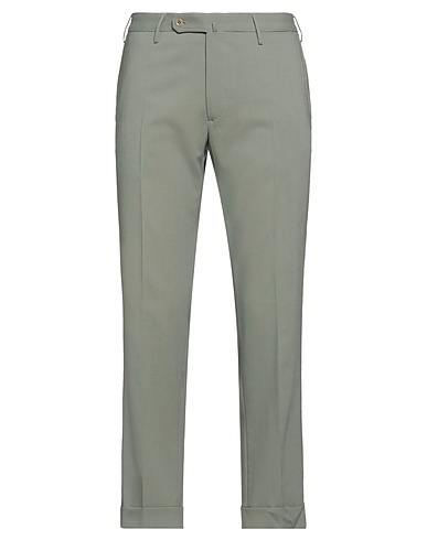 INCOTEX Casual trouser Military green 54% Polyester, 44% Wool, 2% Elastane