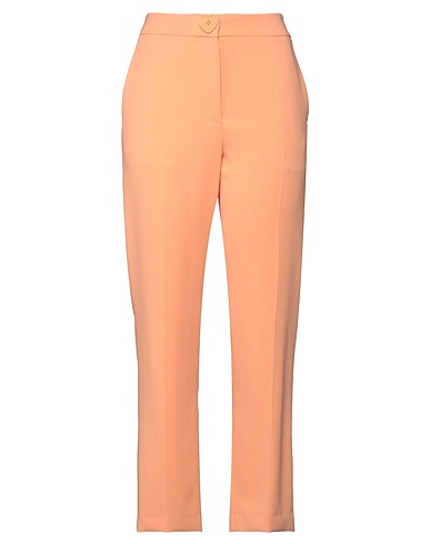 MOSCHINO Casual trouser COUTURE Apricot 97% Viscose, 3% Elastane