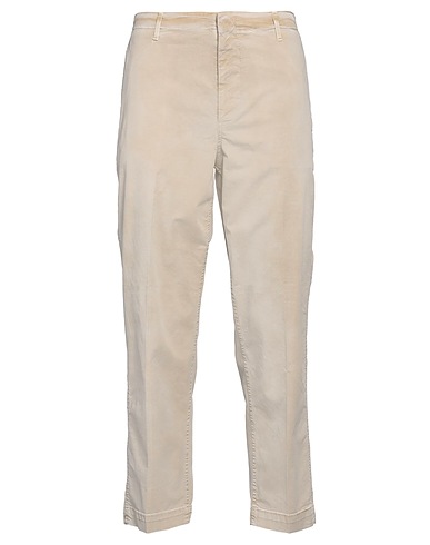 DONDUP Casual pants Beige 96% Cotton, 4% Elastane