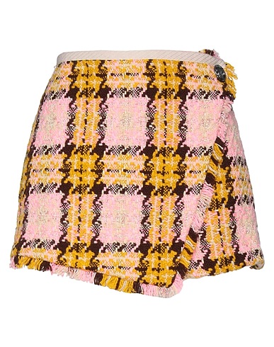 PINKO Shorts & Bermuda Marigold 54% Acrylic, 23% Wool, 10% Cotton, 9% Polyester, 4% Metallic fiber