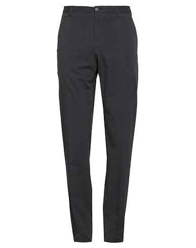 LAB. PAL ZILERI Casual pants Charcoal 70% Cotton, 30% Polyester