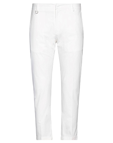GOLDEN CRAFT 1957 Casual pants White 97% Cotton, 3% Elastane