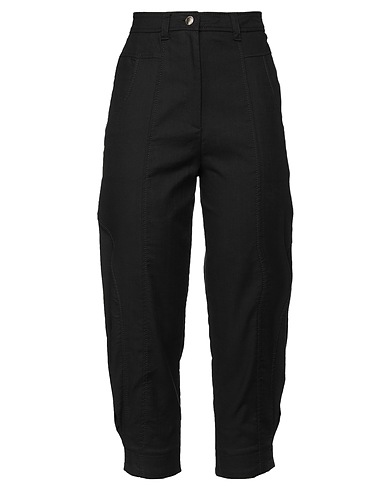 MARELLA Casual trouser Black 98% Cotton, 2% Elastane