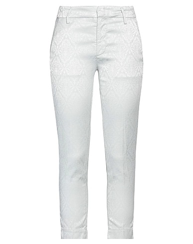 DONDUP Pantalone Grigio chiaro 50% Cotone, 45% Viscosa, 5% Elastan