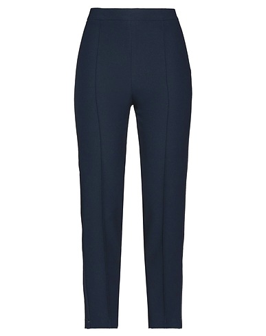 HEBE STUDIO Casual pants Midnight blue 100% Polystyrene