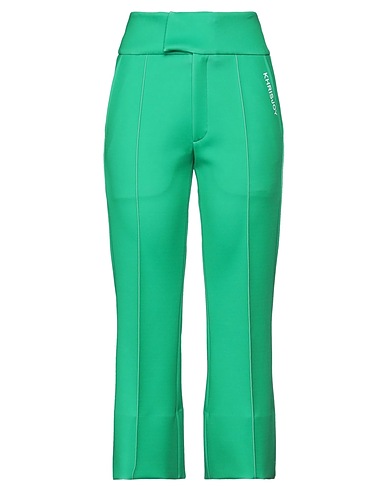 KHRISJOY Pantalone Verde chiaro 88% Poliestere, 12% Elastan