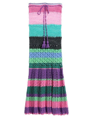 MATIMI Gonna lunga Rosa 100% Cotone