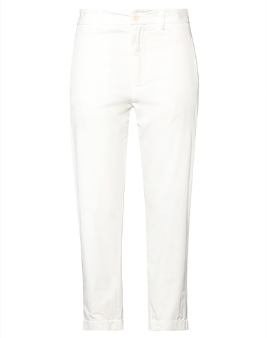 VIRNA DRÒ Hosen Weiß 100% Baumwolle