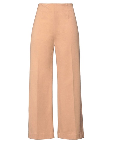 TRUE ROYAL Casual pants Camel 69% Viscose, 25% Polyamide, 6% Elastane