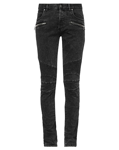 BALMAIN Jeans Schwarz 98% Baumwolle, 2% Elastan
