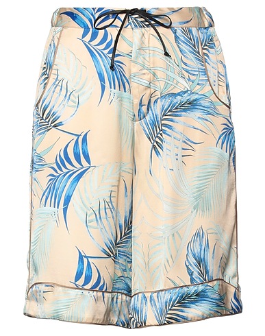 MERCI ITALIA Shorts & Bermuda Blue 100% Viscose