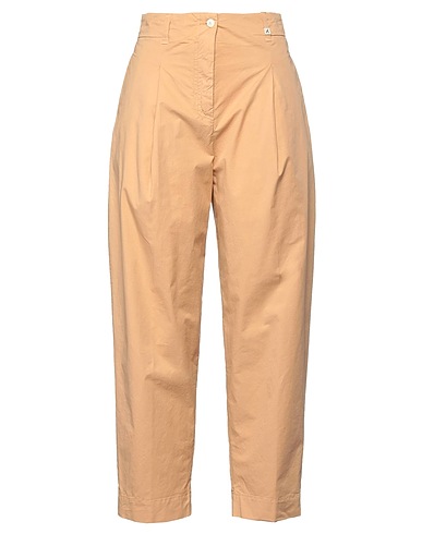 MYTHS Casual trouser Beige 97% Cotton, 3% Elastane