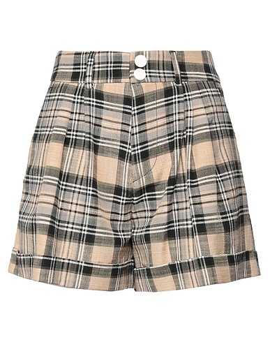 DONDUP Shorts & Bermuda Beige 55% Cotton, 45% Viscose