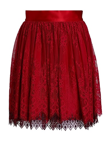 BLUMARINE Mini skirt Garnet 100% Polyamide