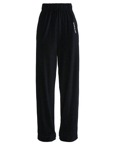 KHRISJOY Casual pants Black 80% Cotton, 20% Polyamide