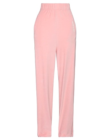 KHRISJOY Casual pants Pink 80% Cotton, 20% Polyamide