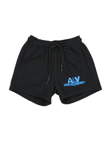 ALV by ALVIERO MARTINI Shorts & Bermuda Black 65% Cotton, 35% Polyester