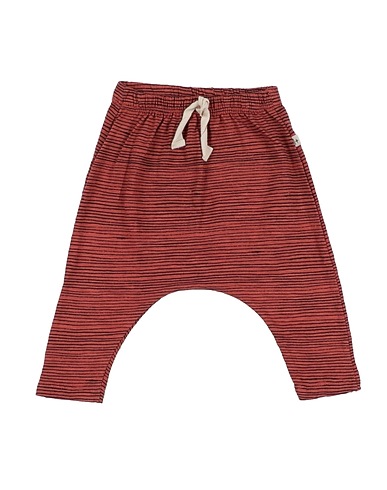 1 + IN THE FAMILY Casual trouser Brick red 100% Cotton, Elastane