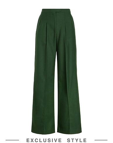 YOOX NET-A-PORTER for THE PRINCE'S FOUNDATION Casual pants Dark green 100% Virgin Wool