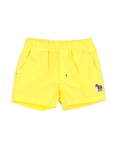 PAUL SMITH Shorts & Bermuda Giallo 97% Cotone, 3% Elastan