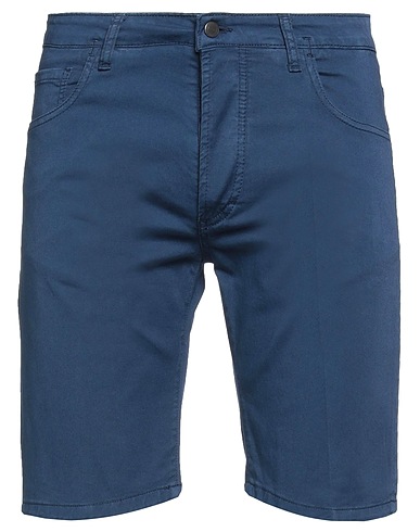 OUT/FIT Shorts & Bermuda Midnight blue 97% Cotton, 3% Elastane